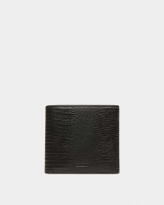 Bally Brasai Läder Plånbok Herr Svarta | 6485SVQBZ