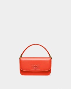 Bally Brodye Läder Crossbody Väska Dam Orange | 0498JQHIM