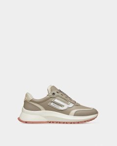 Bally Demmy Läder Sneakers Dam Grå | 9602SQZVE