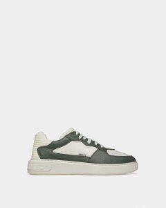 Bally Mark Läder And Fabric Sneakers Herr Olika Färger | 1730XCVFW