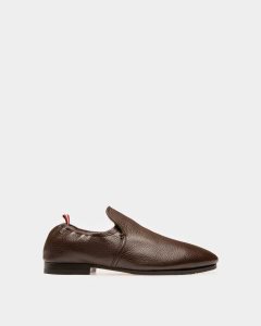 Bally Planker Läder Loafers Herr Bruna | 2574PWBYF