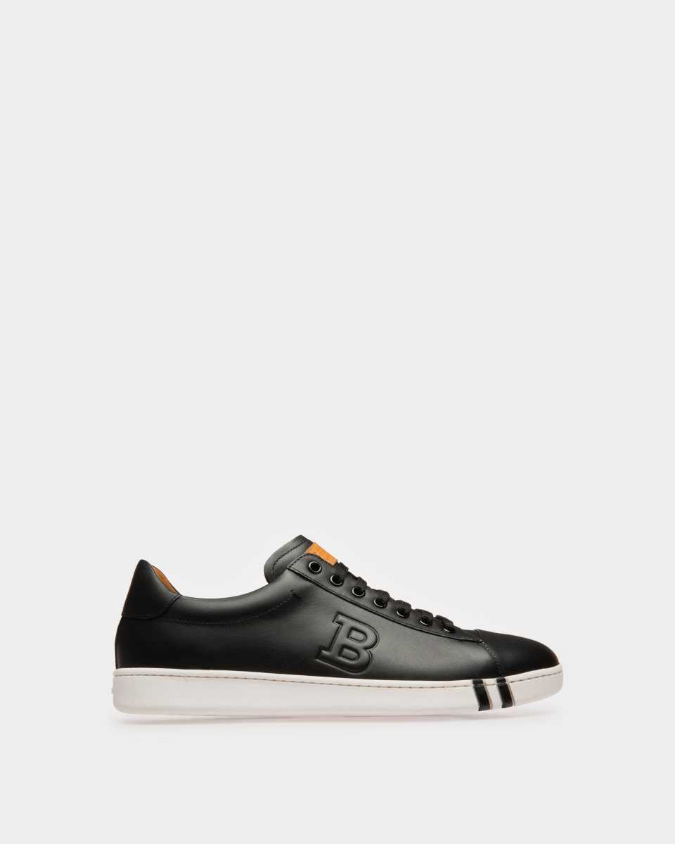 Bally Asher Läder Sneakers Herr Vita | 0193KIXVS