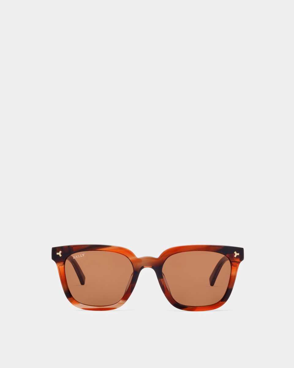 Bally Aubrey Acetate Solglasögon Dam Röda | 6902ANGJL