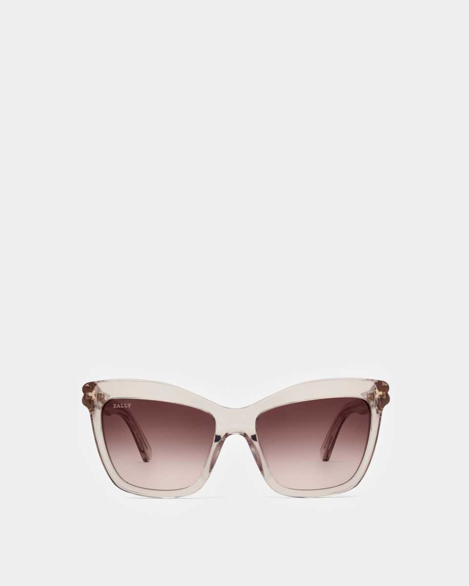 Bally Aubrey Acetate Solglasögon Dam Röda | 6902ANGJL