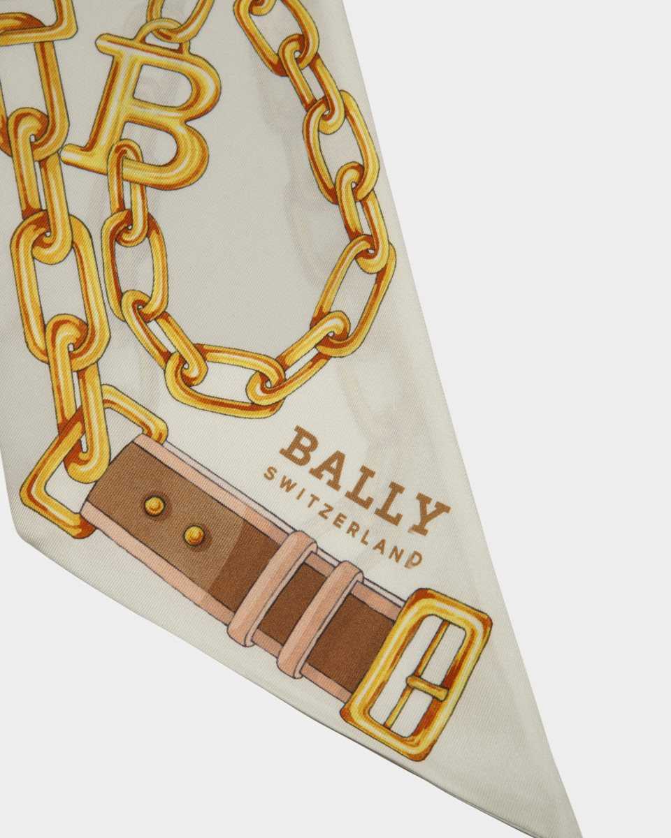 Bally B-Chain Bandeau Silk Halsduk Dam Bruna | 2345ZITNB