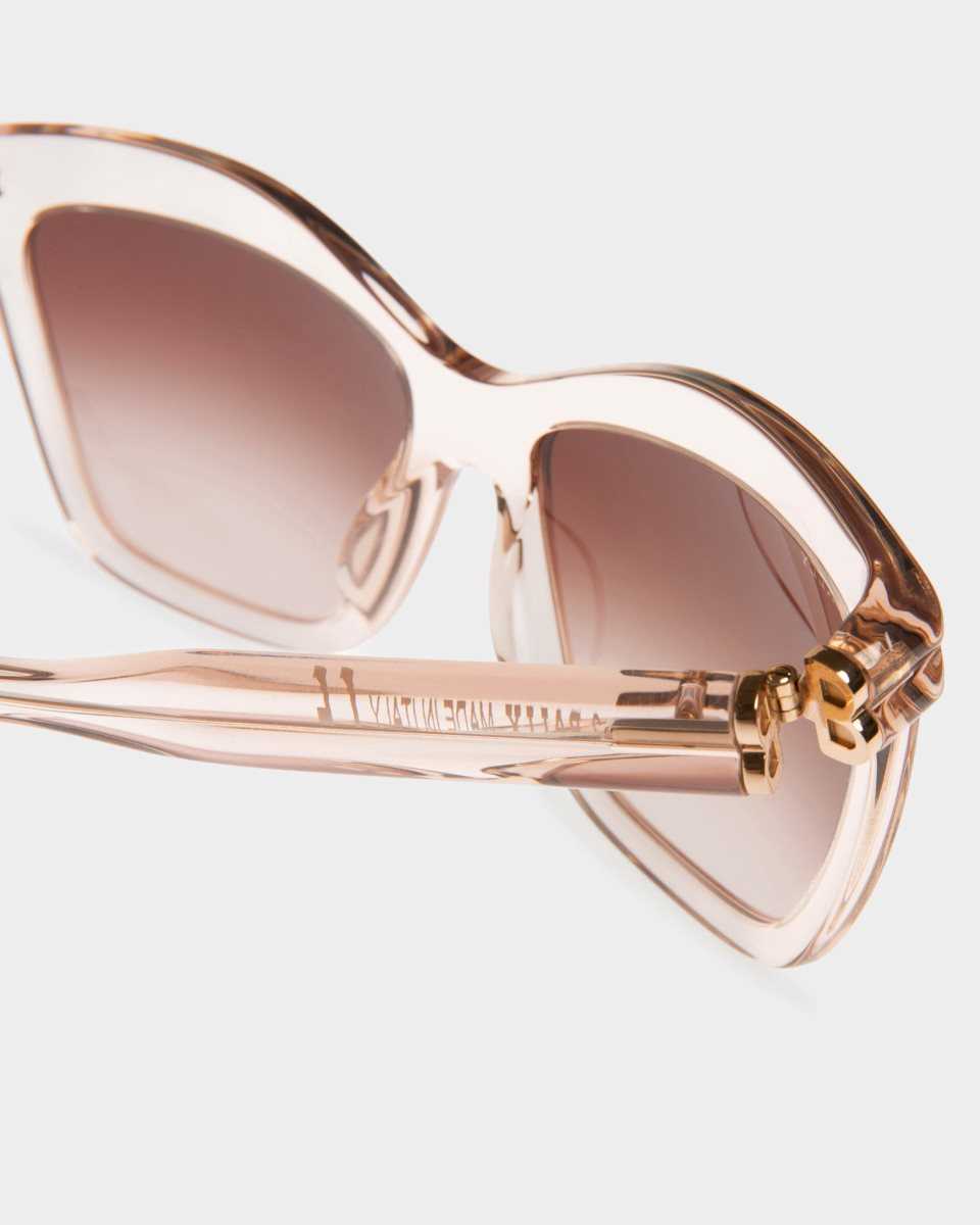 Bally Babette Acetate Solglasögon Dam Beige | 3187BOZGW