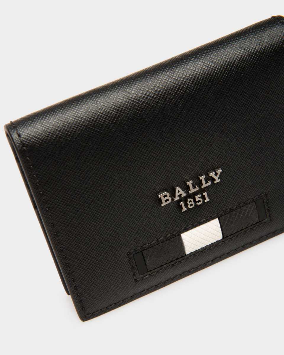 Bally Balder Recycled Läder Korthållare Herr Svarta | 3562YZGMT