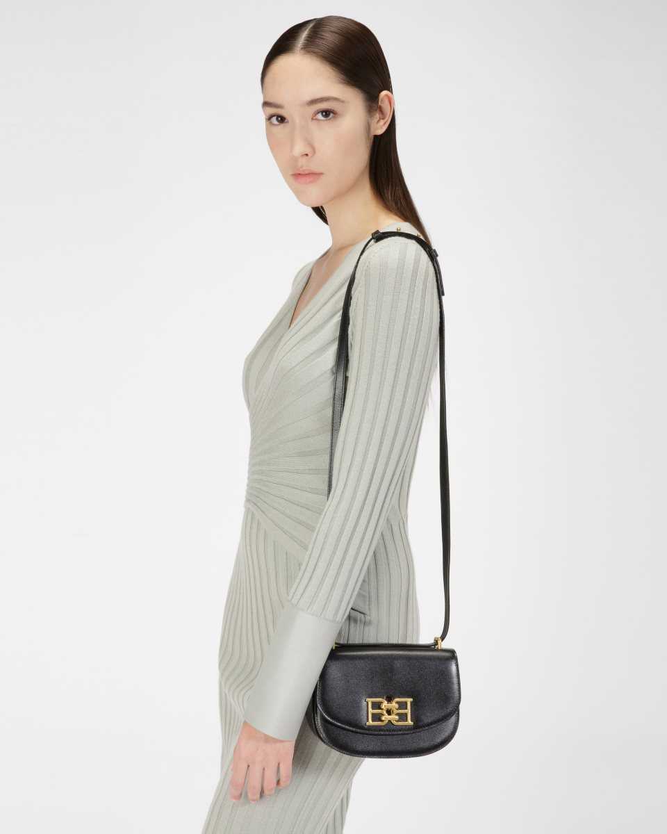 Bally Beckie Läder Crossbody Väska Dam Svarta | 0349JCPRM