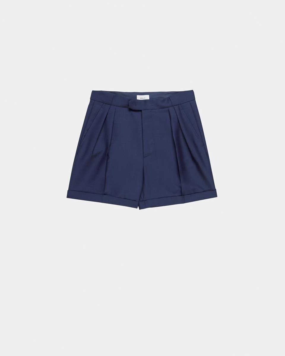 Bally Bermuda Shorts Byxor Herr Blå | 7685PWOXT