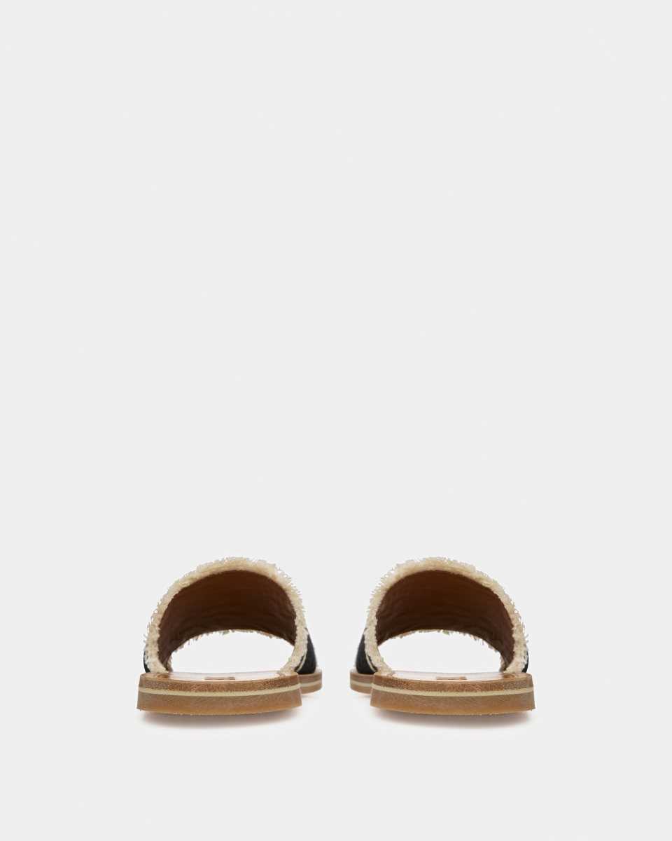 Bally Bianka Platta Fabric Slides Sandaler Dam Olika Färger | 3021FVDNA