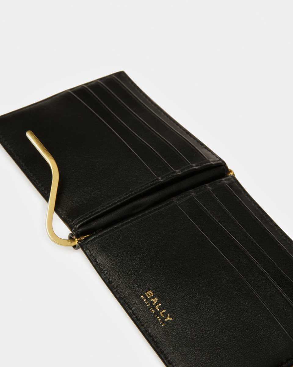 Bally Bifold Clip Plånbok Herr Svarta | 6047KCQJS