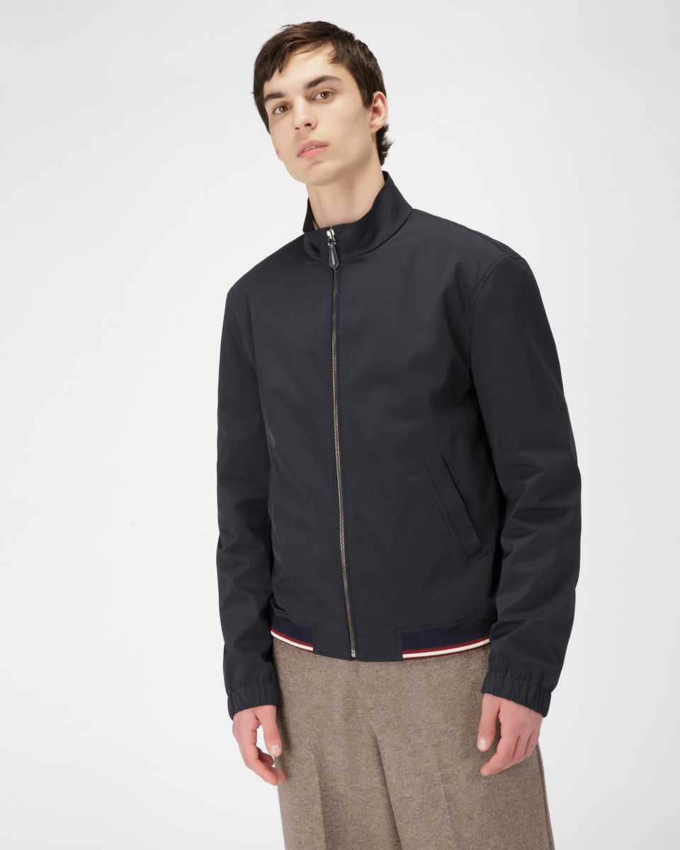 Bally Blouson Bomber Jacka Herr Blå | 8672BZHCE