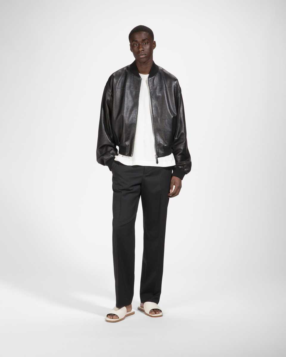 Bally Blouson Bomber Jacka Herr Svarta | 0469ESGFR