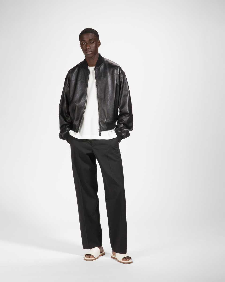 Bally Blouson Bomber Jacka Herr Svarta | 0469ESGFR