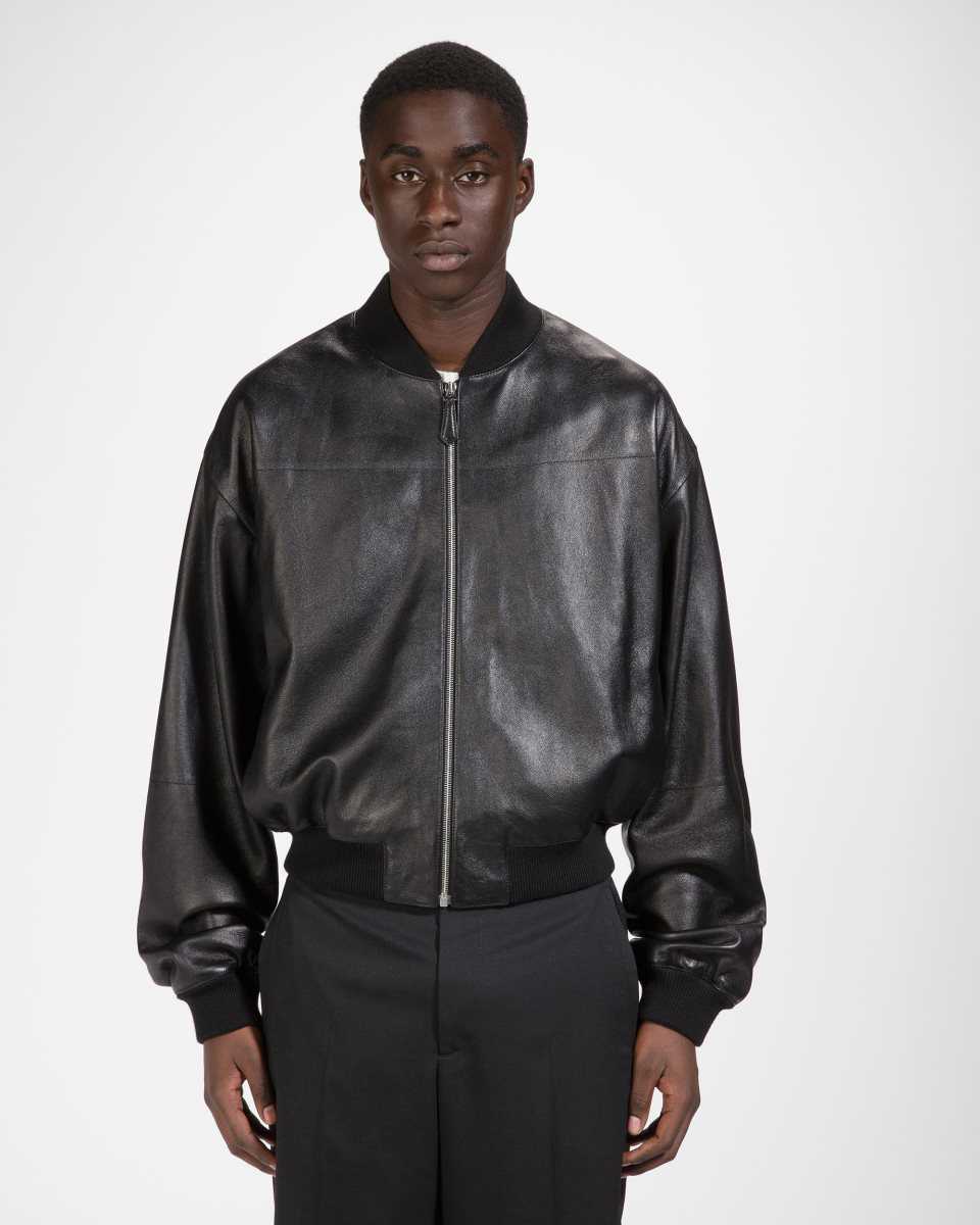 Bally Blouson Bomber Jacka Herr Svarta | 0469ESGFR