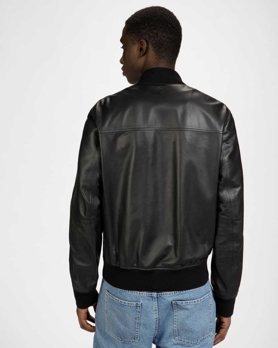 Bally Blouson Bomber Jacka Herr Svarta | 8310JVDMF