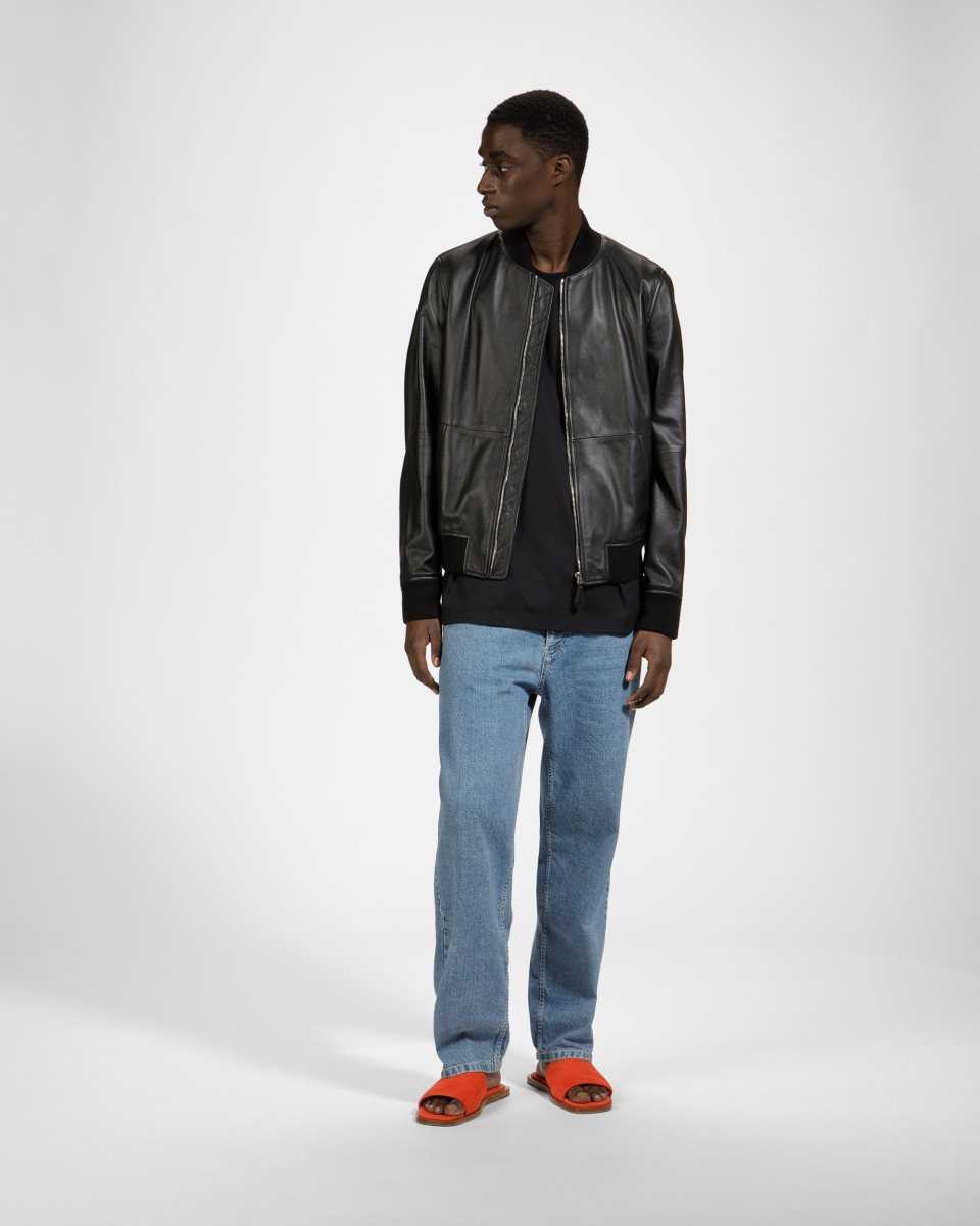 Bally Blouson Bomber Jacka Herr Svarta | 8310JVDMF