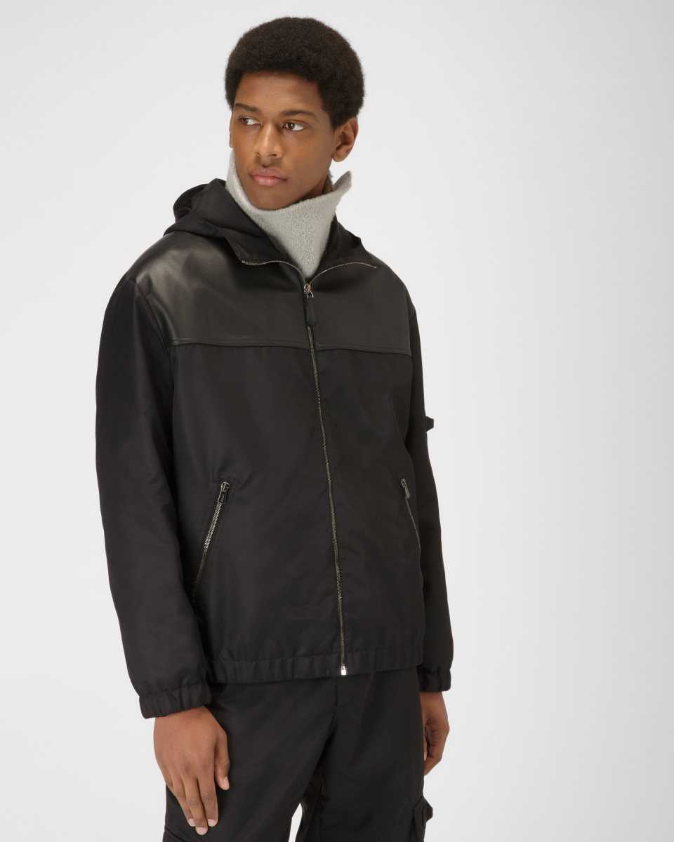 Bally Blouson Bomber Recycled Nylon Blouson Bomber Jacka Herr Svarta | 3124AZRHW