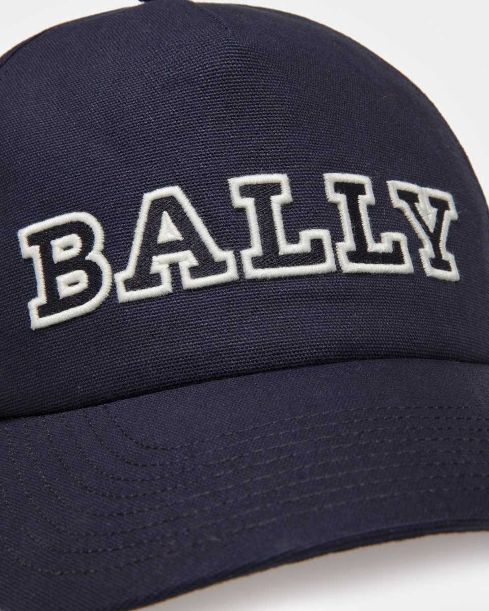 Bally Bomull Baseball Hatt Herr Blå | 5802HOICL