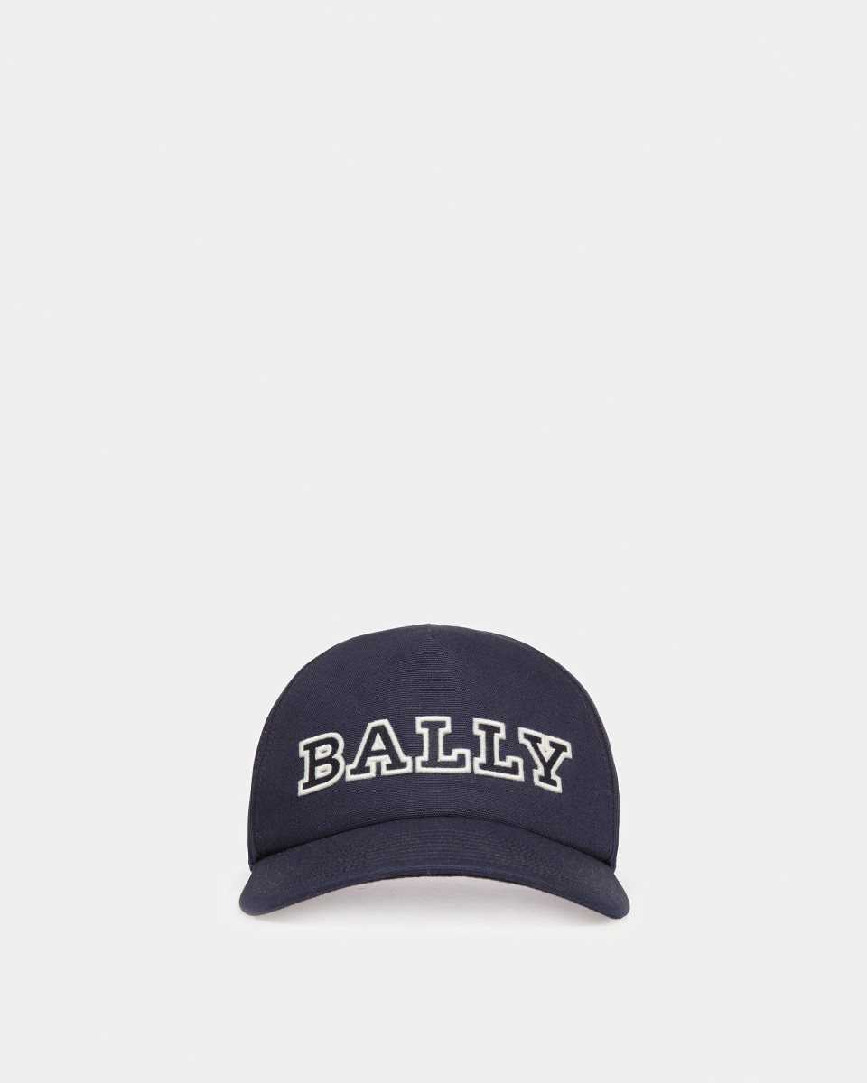 Bally Bomull Baseball Hatt Herr Blå | 5802HOICL