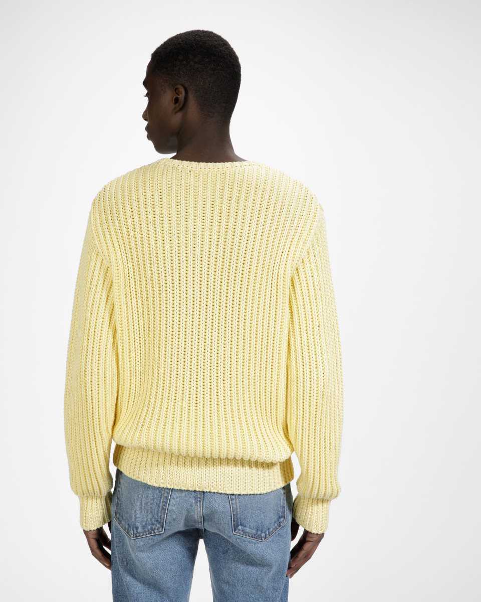 Bally Bomull Crew Neck Stickat Herr Olika Färger | 6035SYUQA