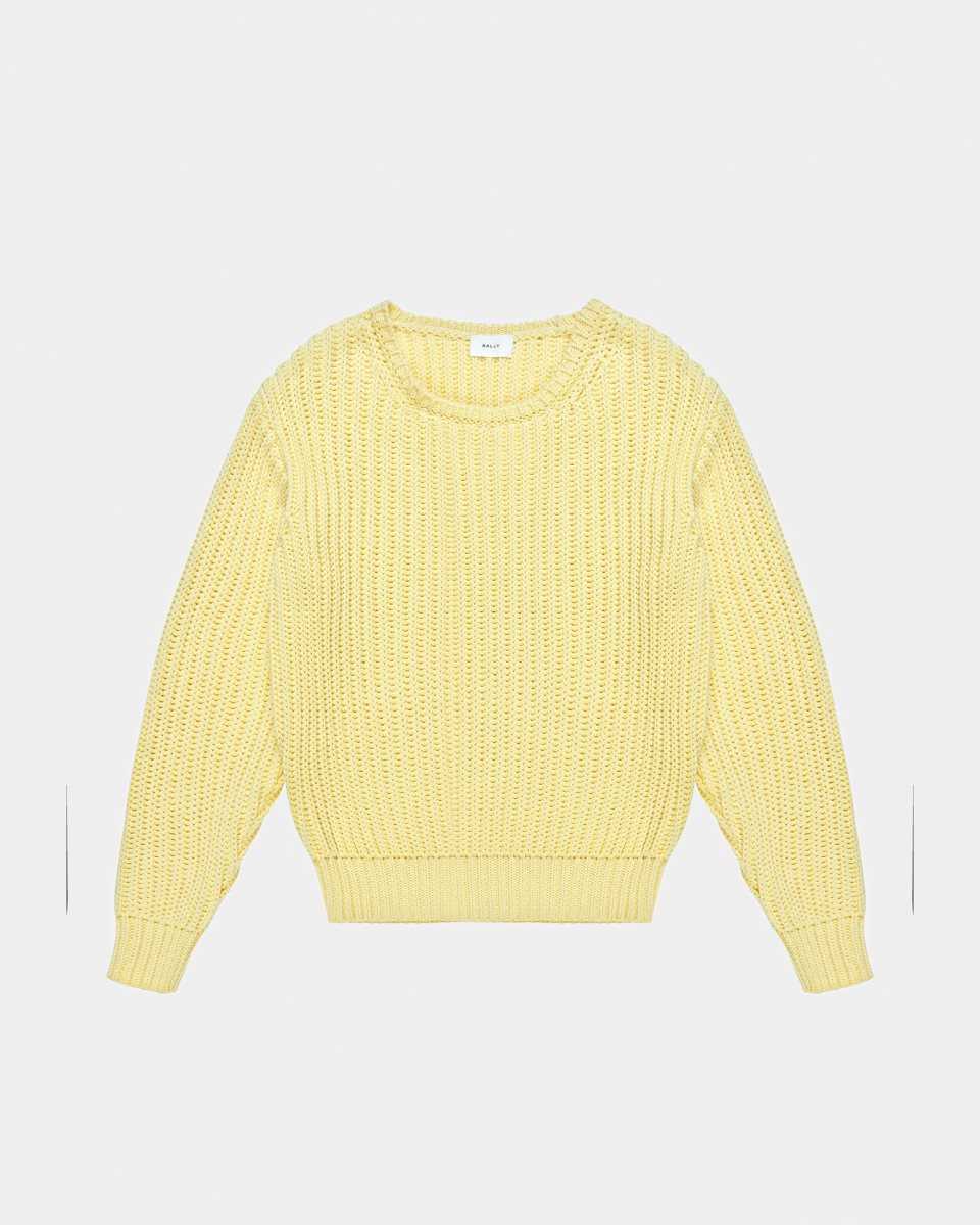 Bally Bomull Crew Neck Stickat Herr Olika Färger | 6035SYUQA