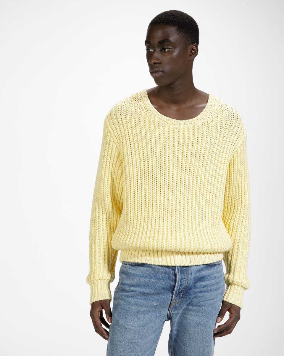 Bally Bomull Crew Neck Stickat Herr Olika Färger | 6035SYUQA