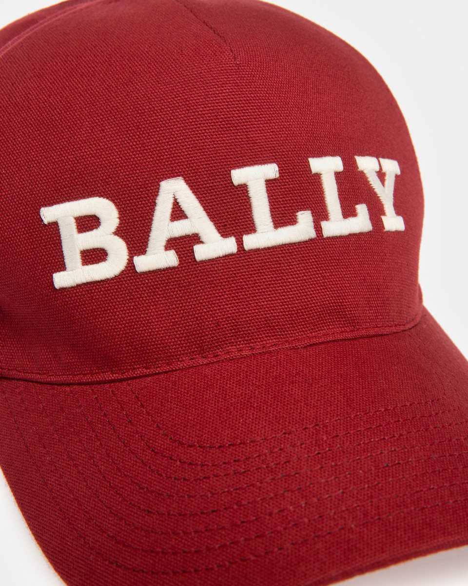 Bally Bomull Hatt Herr Röda | 7512KOHQR