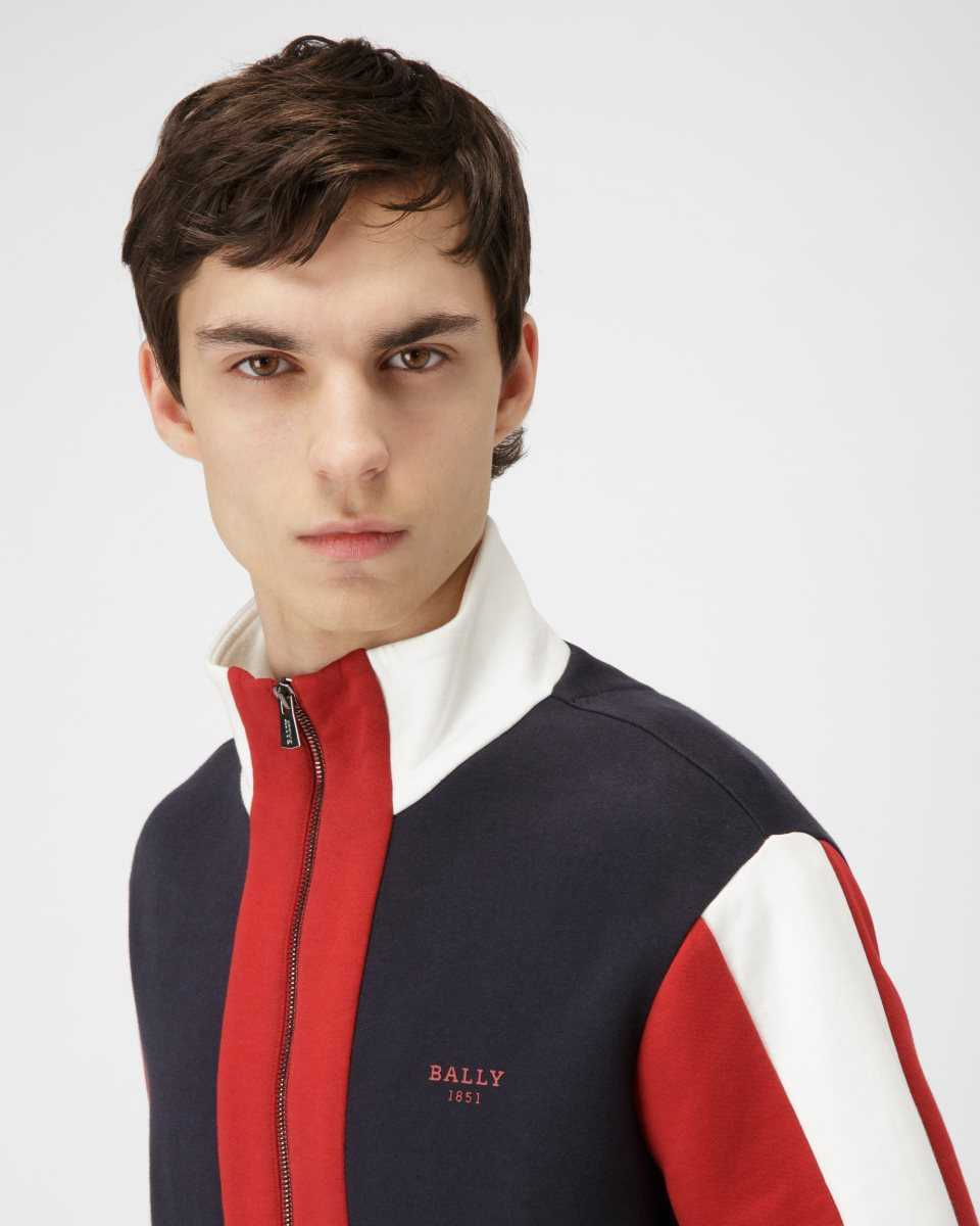 Bally Bomull Sweatshirt Träningsoverall Herr Olika Färger | 1876AETZU