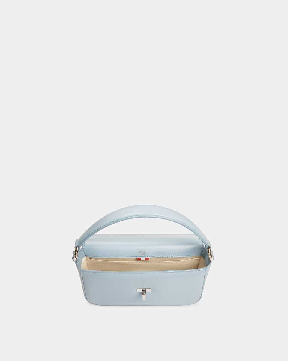 Bally Brodye Läder Crossbody Väska Dam Blå | 9407KRLXM