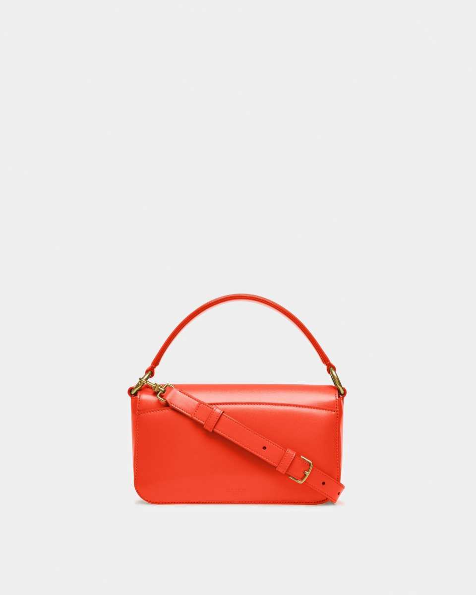 Bally Brodye Läder Crossbody Väska Dam Orange | 0498JQHIM