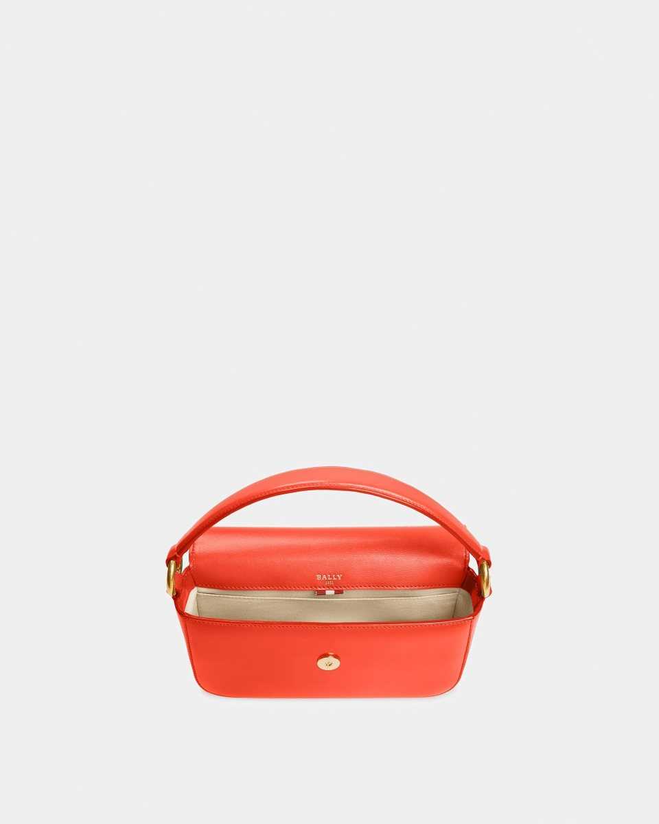 Bally Brodye Läder Crossbody Väska Dam Orange | 0498JQHIM