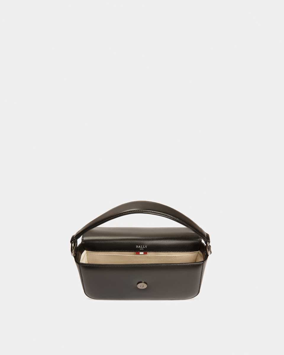 Bally Brodye Läder Crossbody Väska Dam Svarta | 1052BSQMU