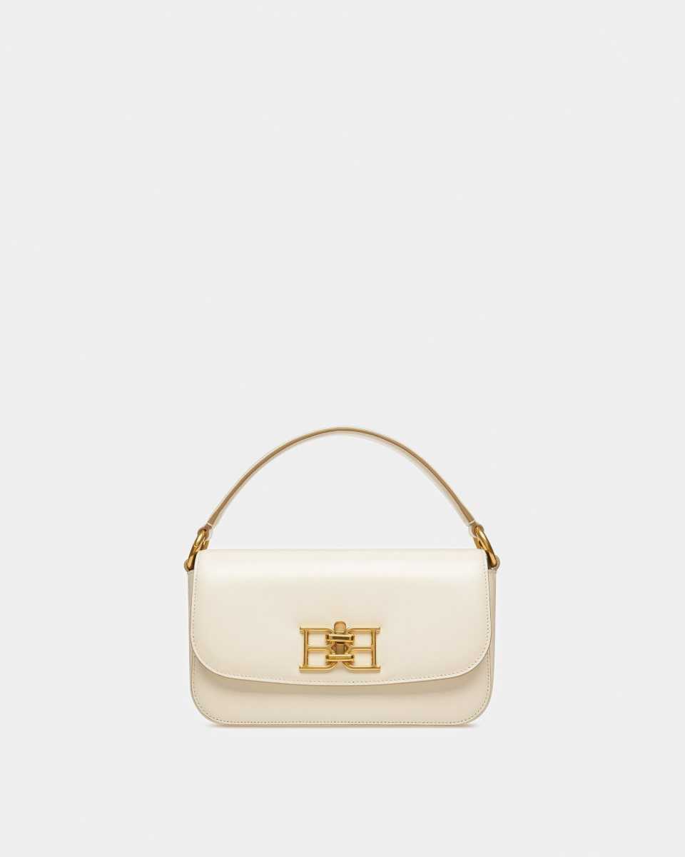 Bally Brodye Läder Crossbody Väska Dam Vita | 5430HKIBN