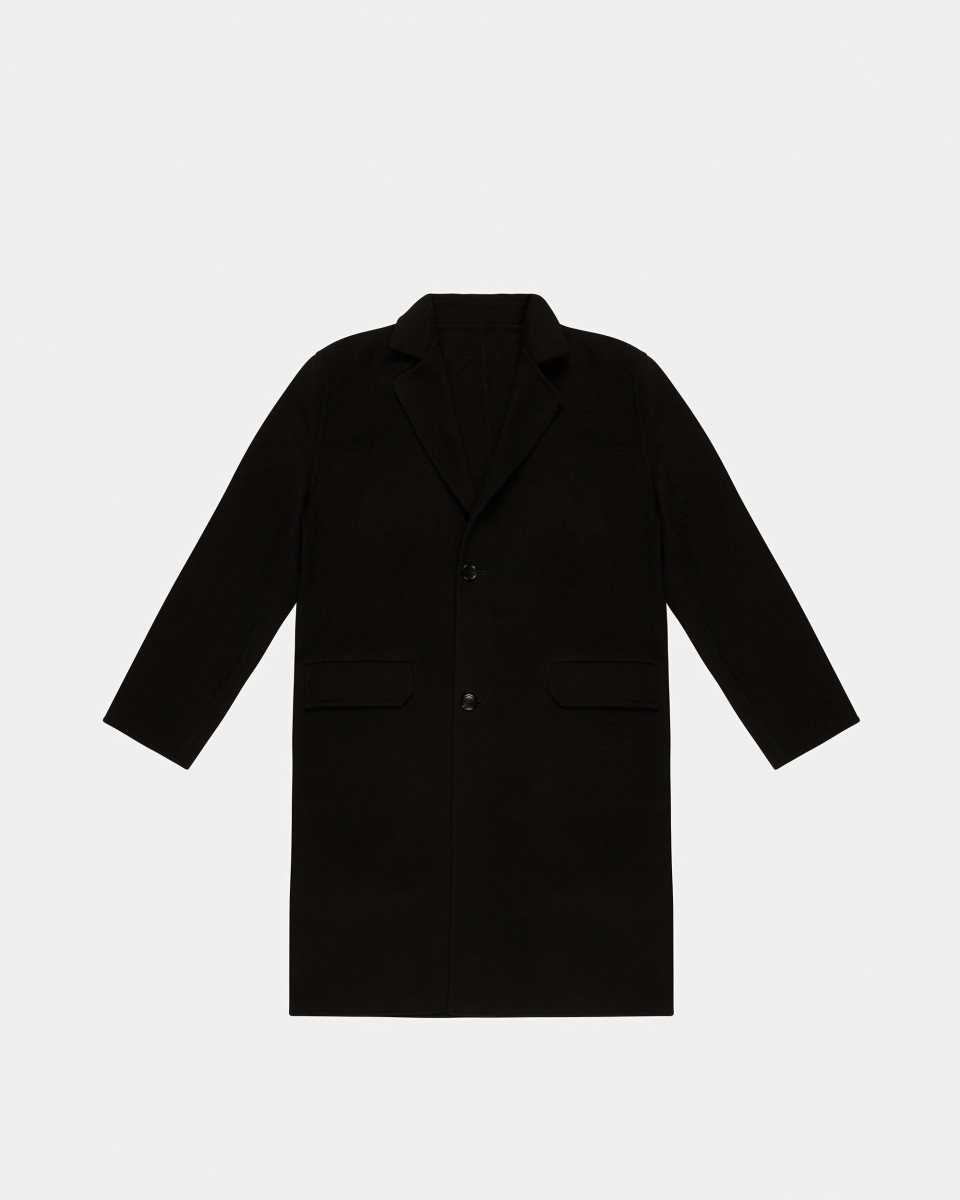 Bally Cashmere Coat Jacka Herr Svarta | 2361BVRSX