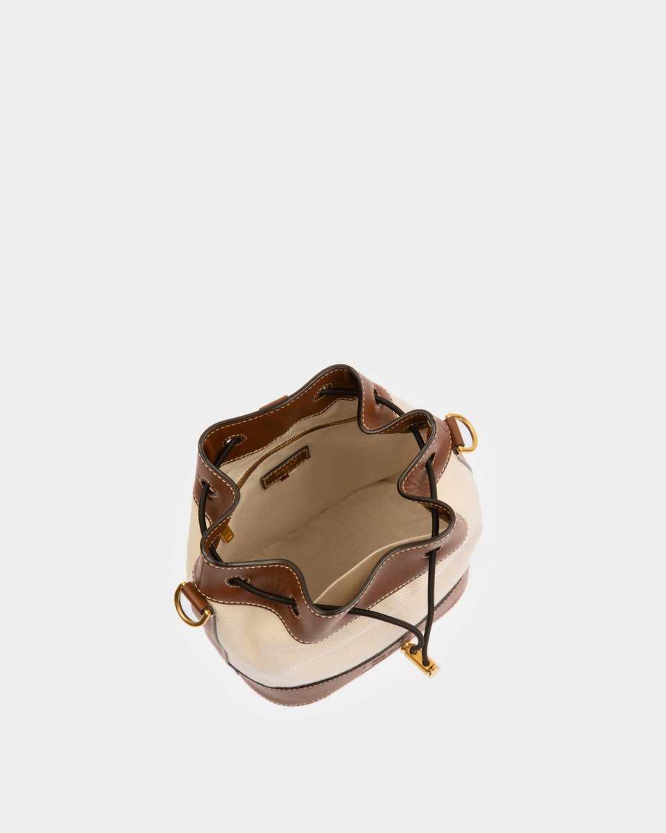 Bally Cleoh Fabric Crossbody Väska Dam Bruna | 4190IGJSN