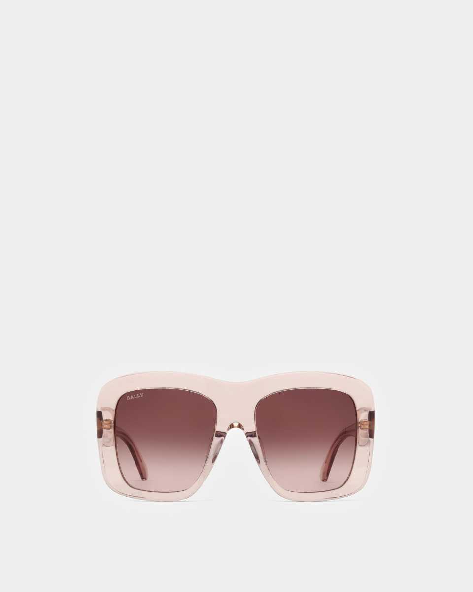 Bally Constance Acetate Solglasögon Dam Bruna | 5271HOQUA