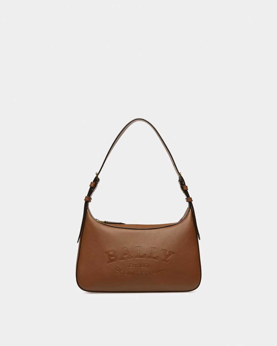 Bally Coralye Läder Crossbody Väska Dam Bruna | 2840NBYDV