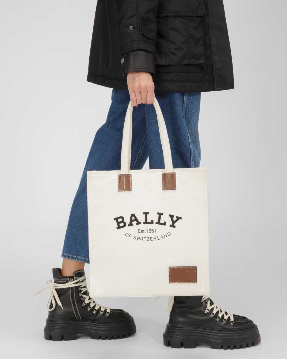 Bally Crystalia Fabric Toteväska Dam Bruna | 4785GBCJE