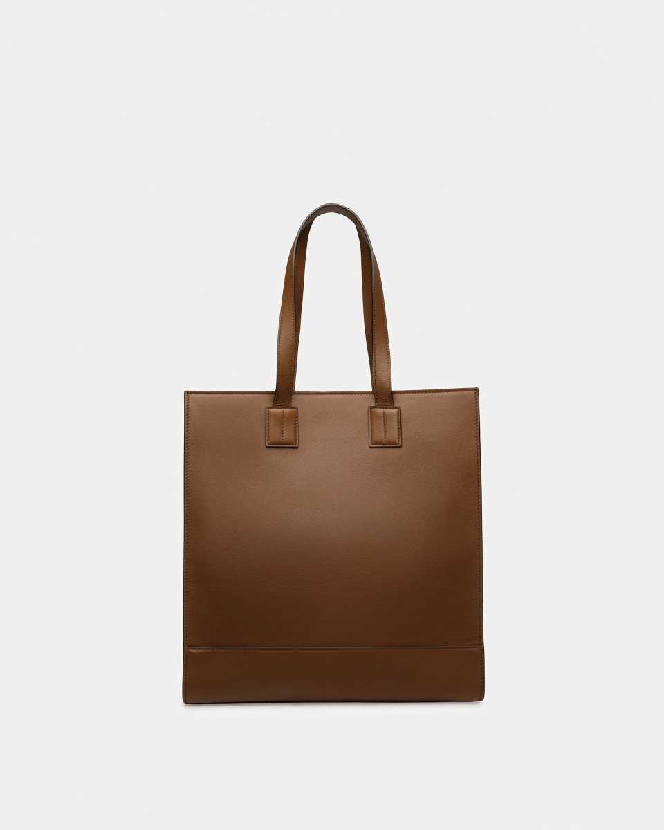 Bally Crystalia Läder Toteväska Dam Bruna | 9370JXHPI