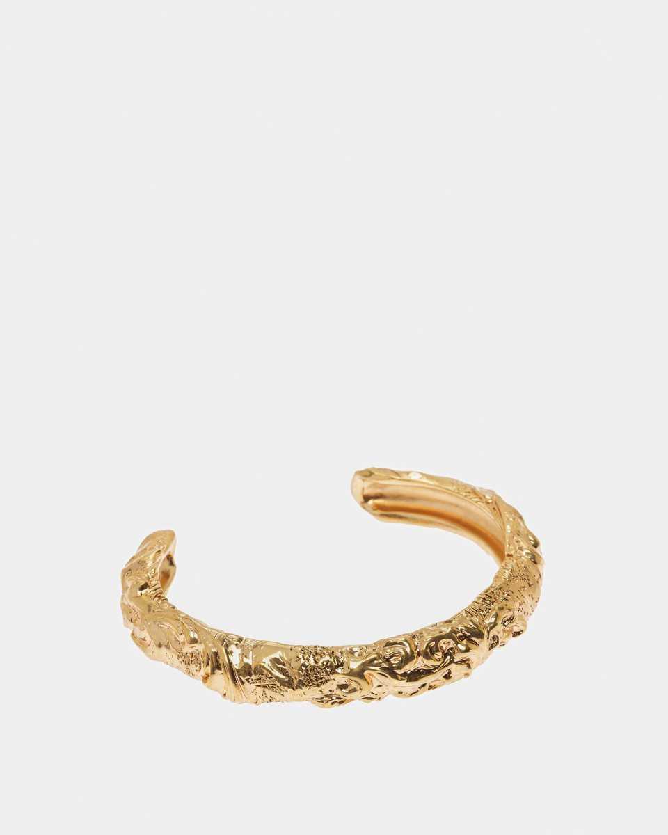 Bally Cuff Bangle Armband Dam Guld | 5610OWXLQ