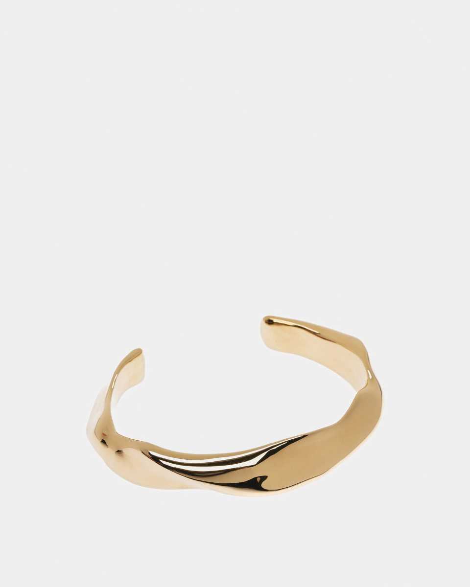 Bally Cuff Bangle Armband Dam Guld | 5610OWXLQ