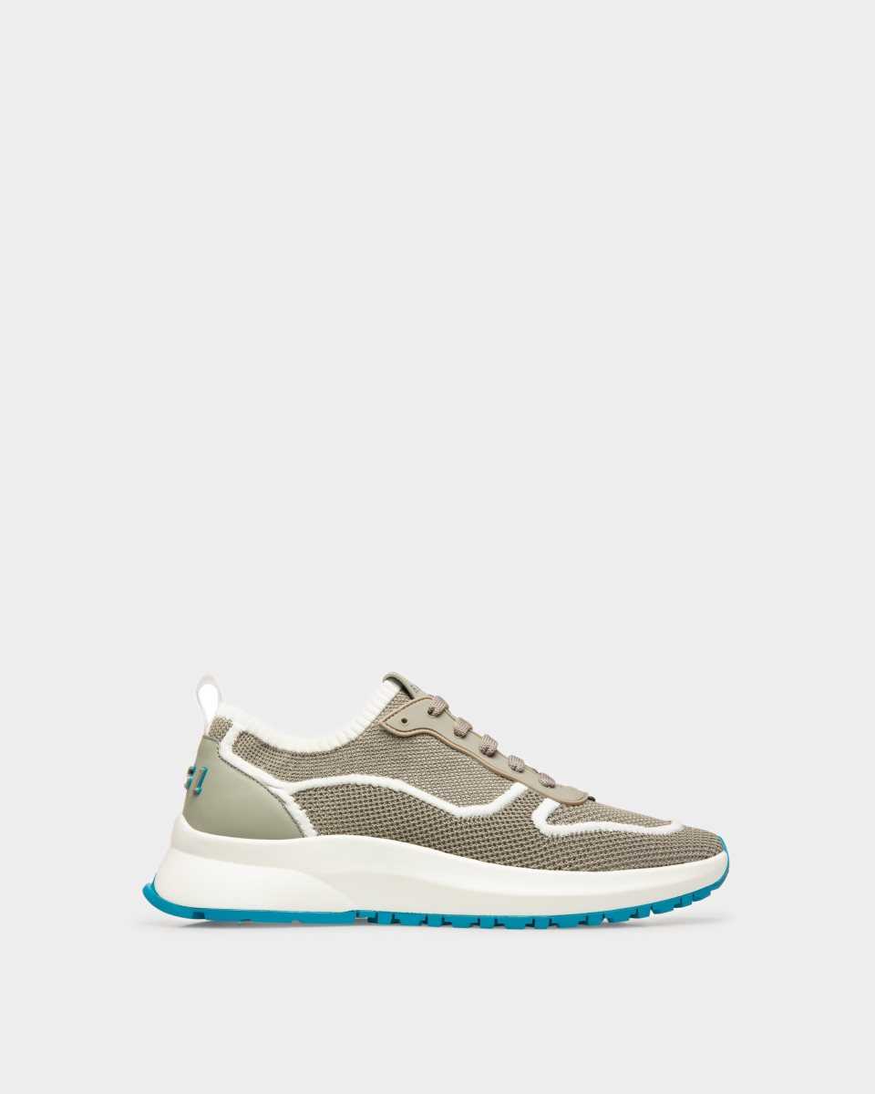 Bally Davyn Mesh And Läder Sneakers Herr Vita | 3609JKBSM