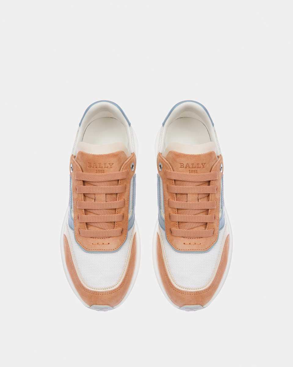 Bally Demmy Läder And Fabric Sneakers Dam Olika Färger | 3542UEVMQ