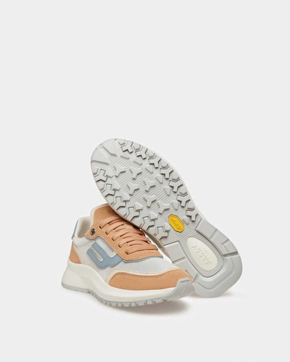 Bally Demmy Läder And Fabric Sneakers Dam Olika Färger | 3542UEVMQ