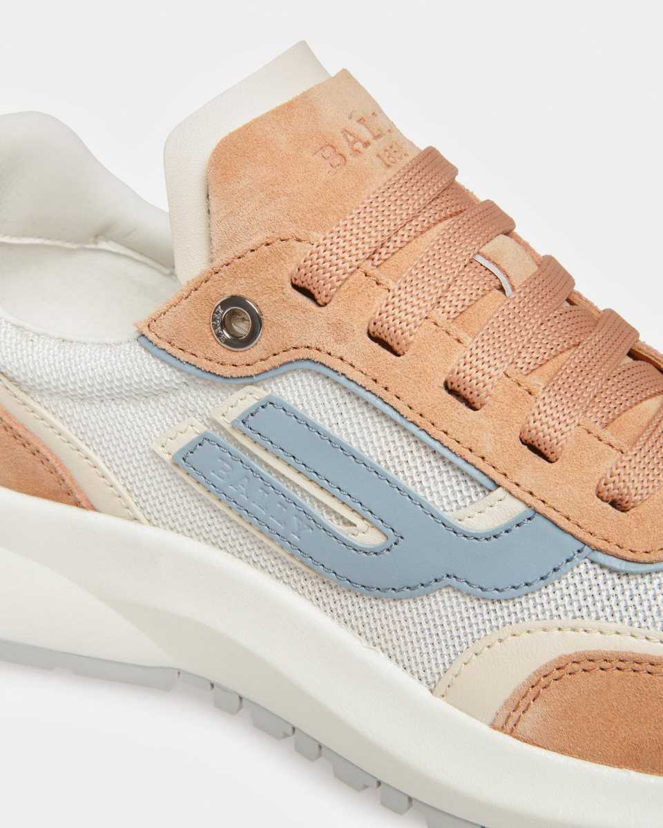 Bally Demmy Läder And Fabric Sneakers Dam Olika Färger | 3542UEVMQ