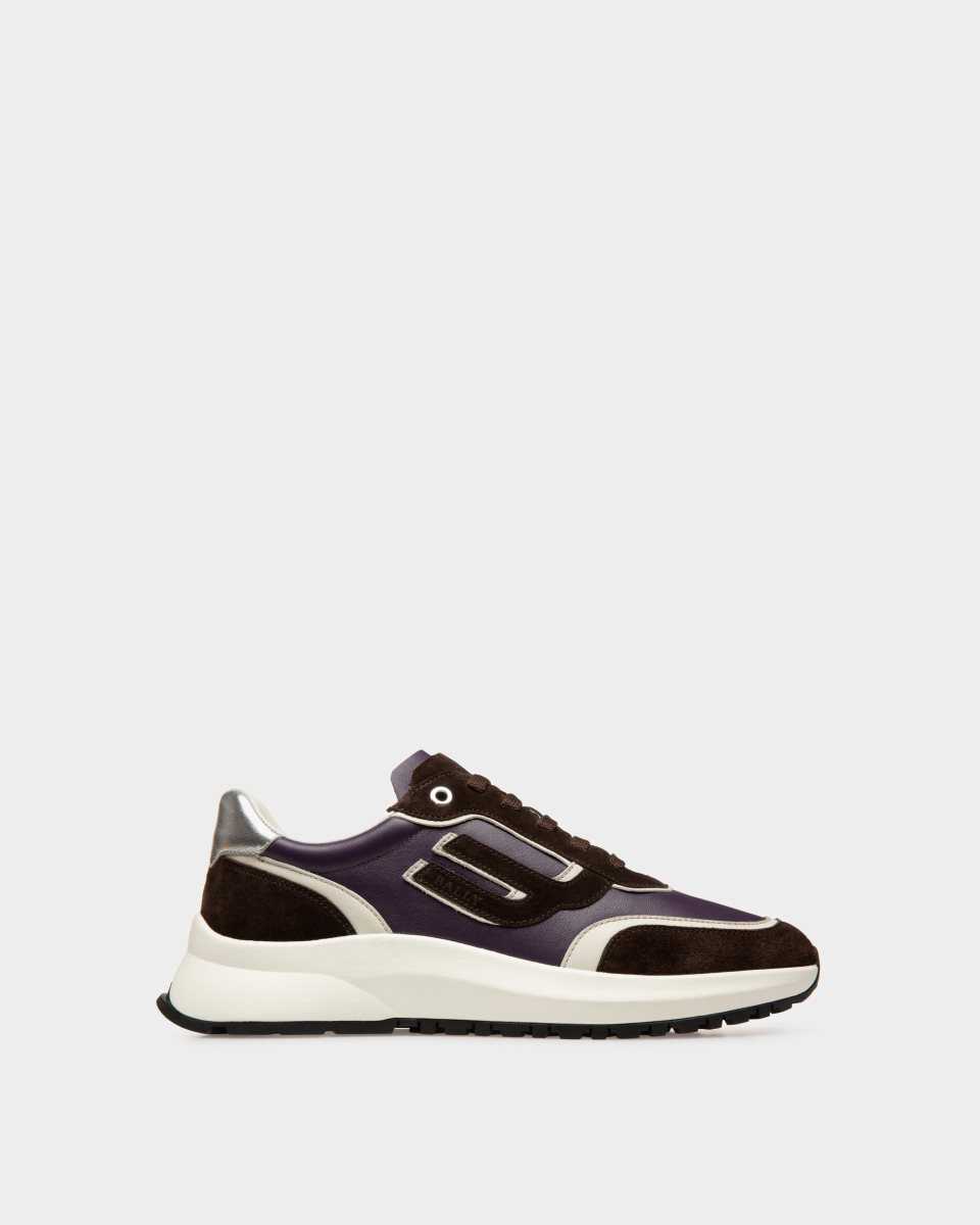 Bally Demmy Läder Sneakers Dam Vita | 3842IYURM