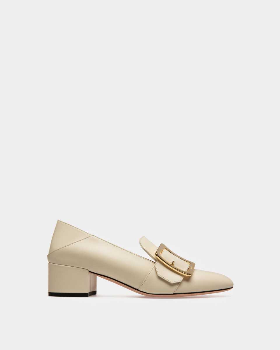 Bally Elis Läder Platta Pumps Mockasiner Dam Svarta | 3618GADTR