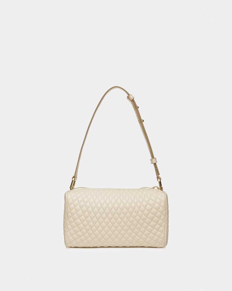 Bally Emblem Mini Väska Dam Vita | 8410PMIRK