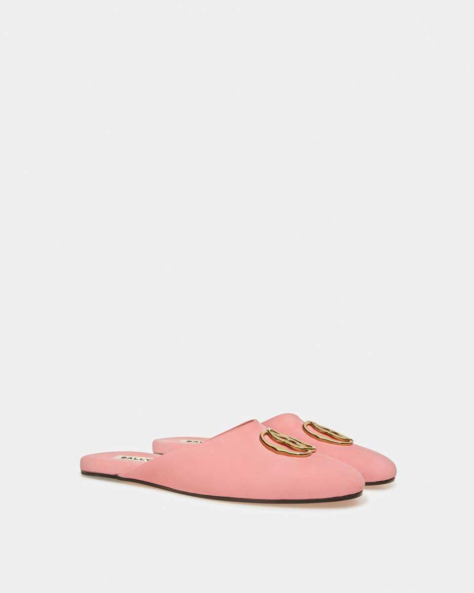 Bally Emblem Tofflor Mockasiner Dam Rosa | 9718AYSLP